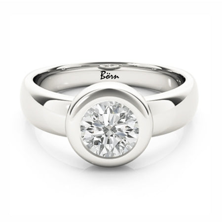 BORN 14K 1ct Lab Grown Diamond Solitaire