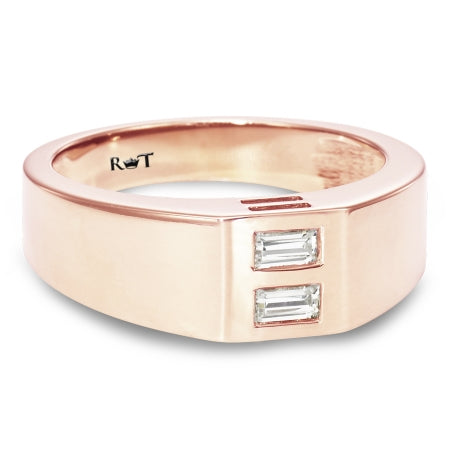 Equality Collection 14K Rose Gold Diamond Wedding Band