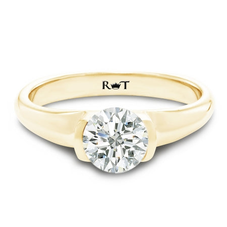 Euro Collection 14K Yellow Gold Engagement Ring