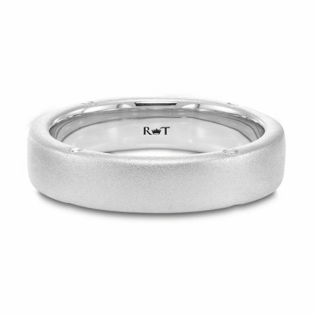 FUSION 14K White Gold 5mm Band