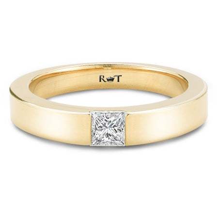 FUSION 14K Yellow Gold Diamond Solitaire